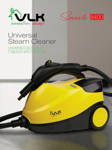 Изображение товара Пароочиститель универсальный для дома, 7 насадок, 103°, до 45 мин - Sorento 8400