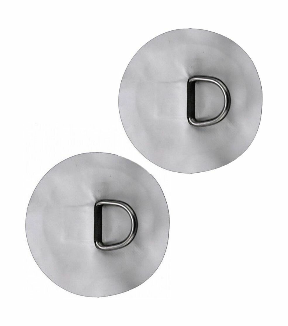 Кольцо D-образное серое, 2 шт