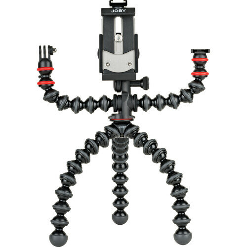 JOBY GorillaPod Mobile Rig, GripTight с фиксацией, 1/4"-20, 2 arms, cold shoe, GoPro