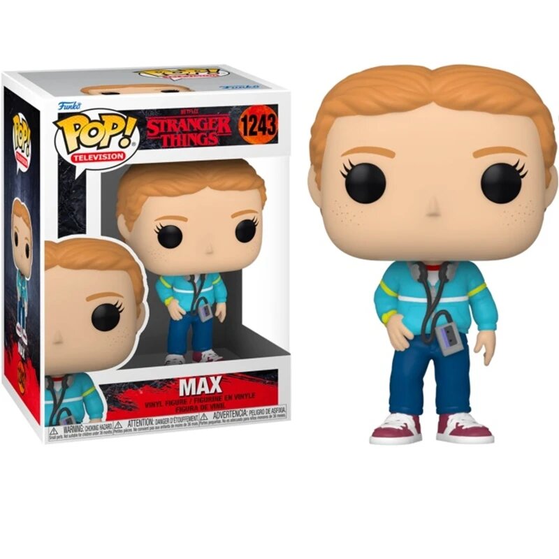 FUNKO POP ストレンジャーシングス マックス MAX 1243フィギュア Funko POP Stranger Things Max #1243 в коробке – купить в интернет