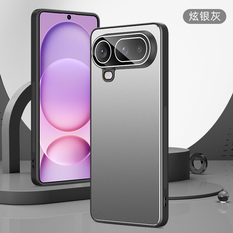 Чехол Для Honor Magic 8 Pro Air / Хонор Магик 8 Про Air, soft touch, чехол-кардиомонитор, поликарбонат (PC), защита камеры, ударопрочный, усиленные углы, Honor, Honor Magic 8 Pro Air, gray,