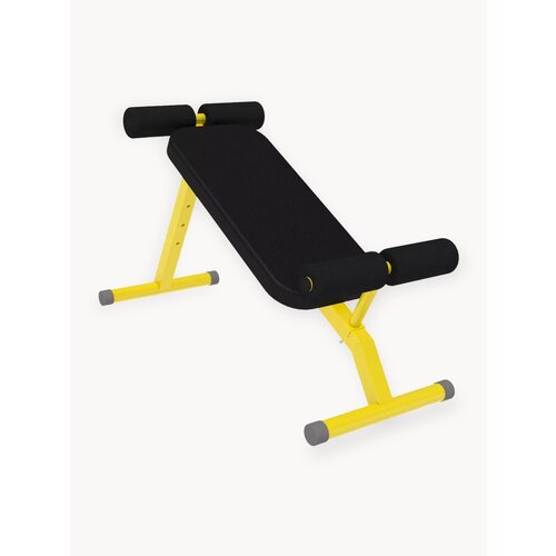 Скамья для пресса и спины 2в1 Sportlim Желтый