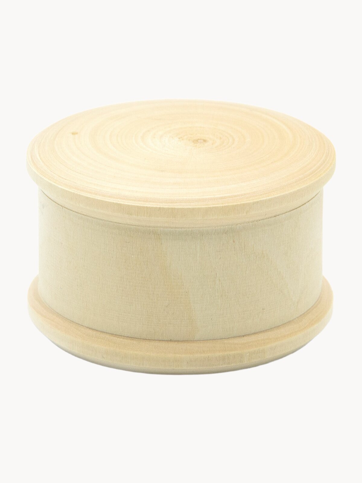 Заготовка для творчества 'Шкатулка с кантом', 4,5*7,5 см, деревянная, Айрис