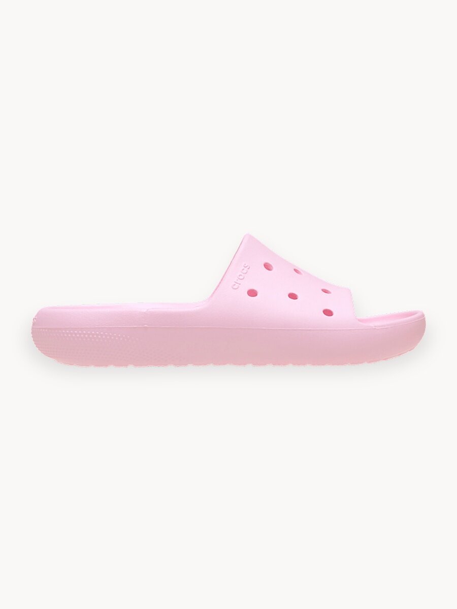Шлёпанцы Crocs Classic Slide v2, размер M8W10 US, розовый,