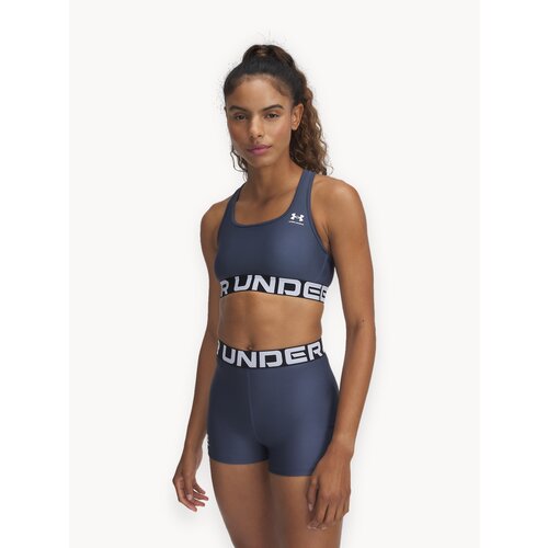 фото Топ under armour heatgear, размер xs, серо-синий