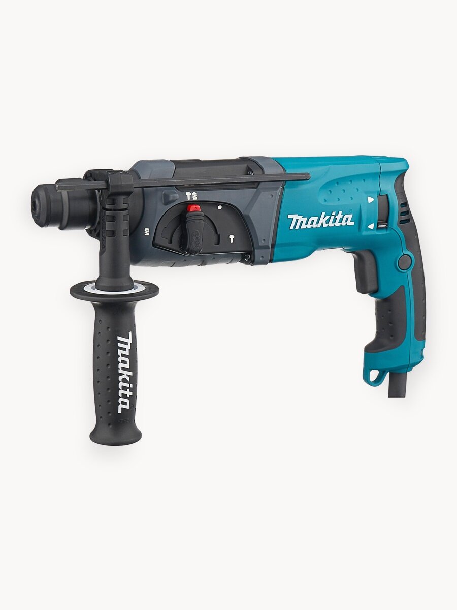 Перфоратор MAKITA HR2470X19 SDS+,780Вт,24мм,3реж,2.7Дж,0-4500у/м,2.6кг, кейс + БЗП патрон