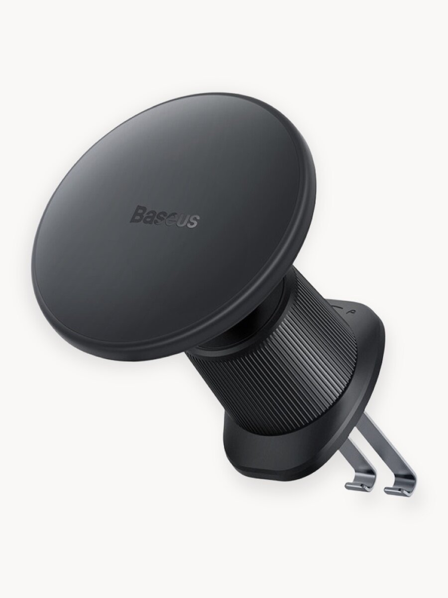 Автомобильный держатель с беспроводной зарядкой Baseus CW01 Magnetic Wireless Charging Car Mount (Air Vent Version) 15W