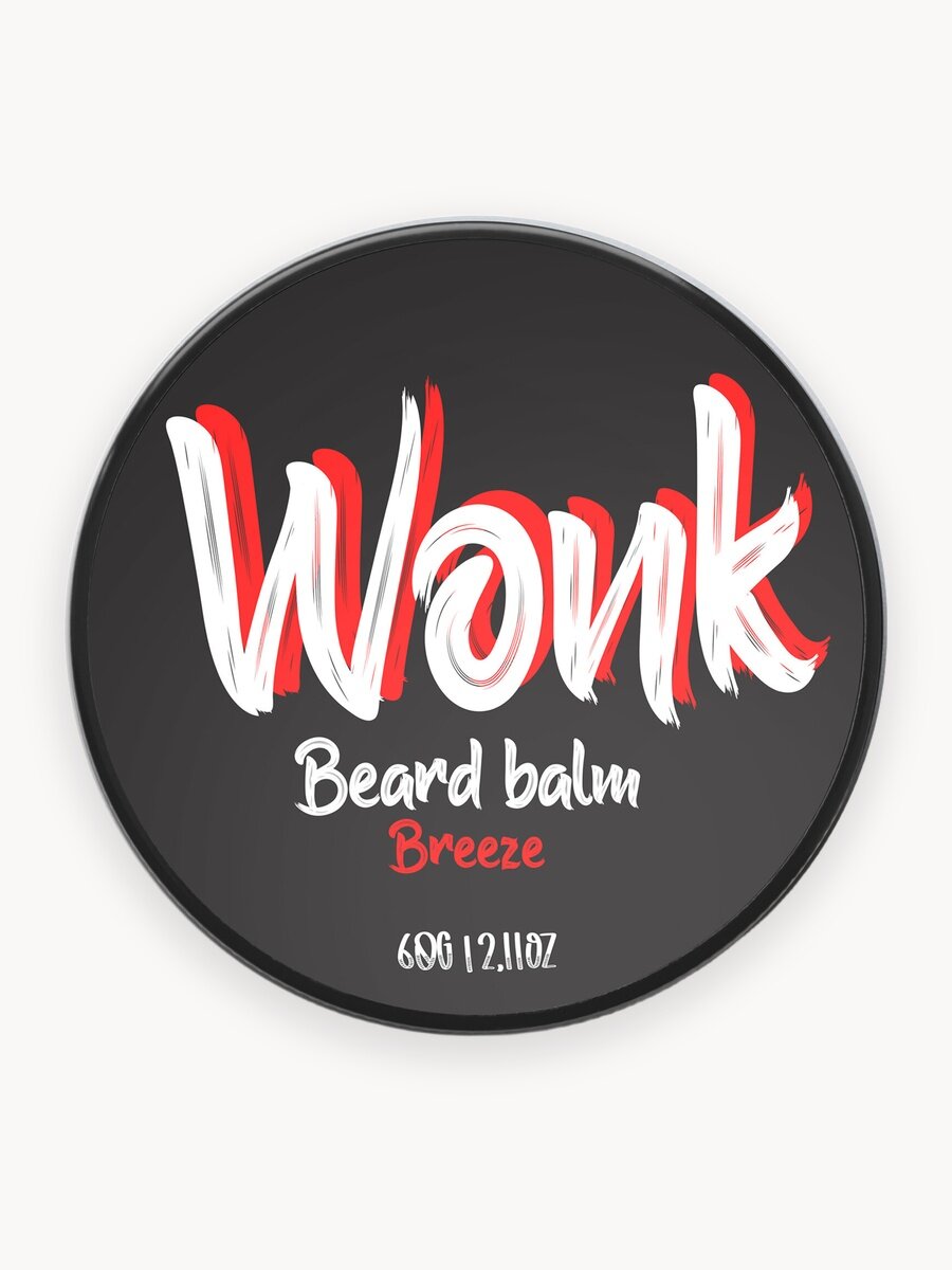 Бальзам для бороды WONK с легким свежим ароматом, 60 г.