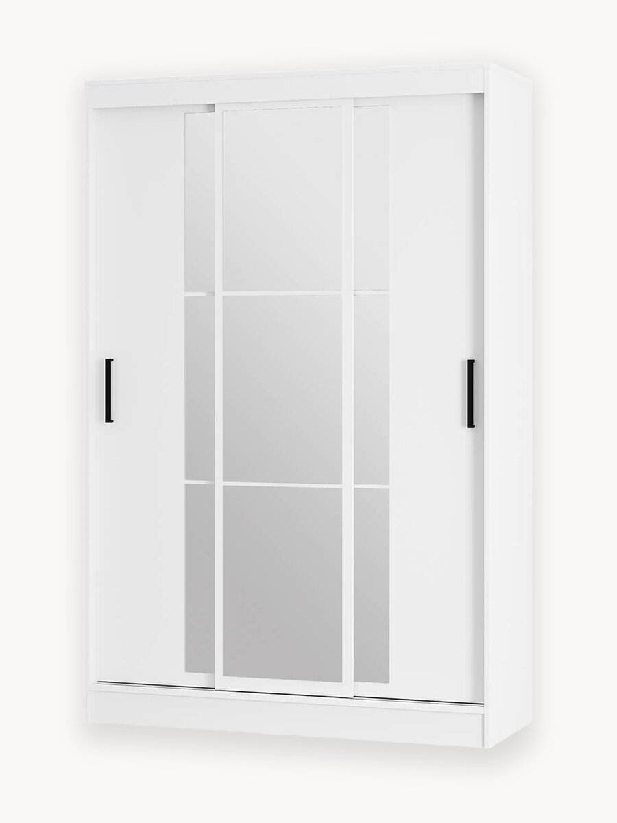 Шкаф-купе Тайм ШКК-03 (Белый гладкий), 1310*500*2000 мм