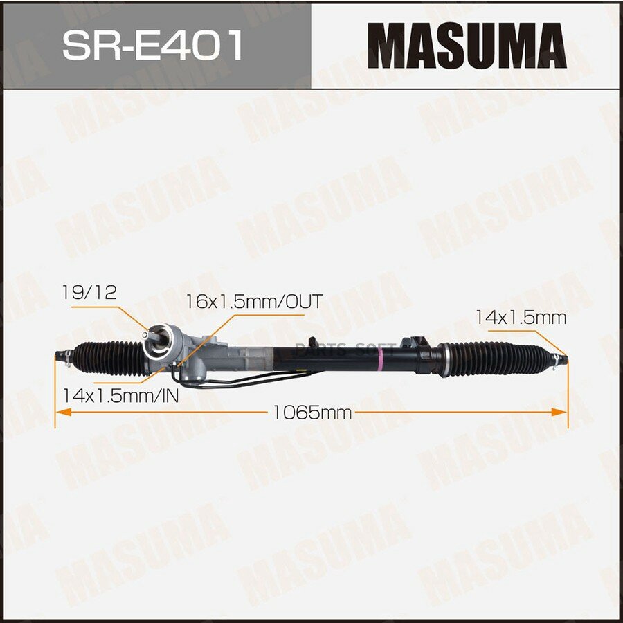 Рейка рулевая VAG A6 96- Masuma MASUMA SRE401 | цена за 1 шт