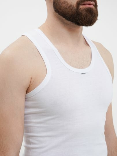 Майка Mайки, 2 шт., размер 2XL, 000 белый — фото 1