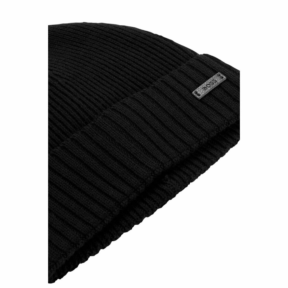 Шапка-бини BOSS для мужчин, размер OneSize, 001 — фото 1