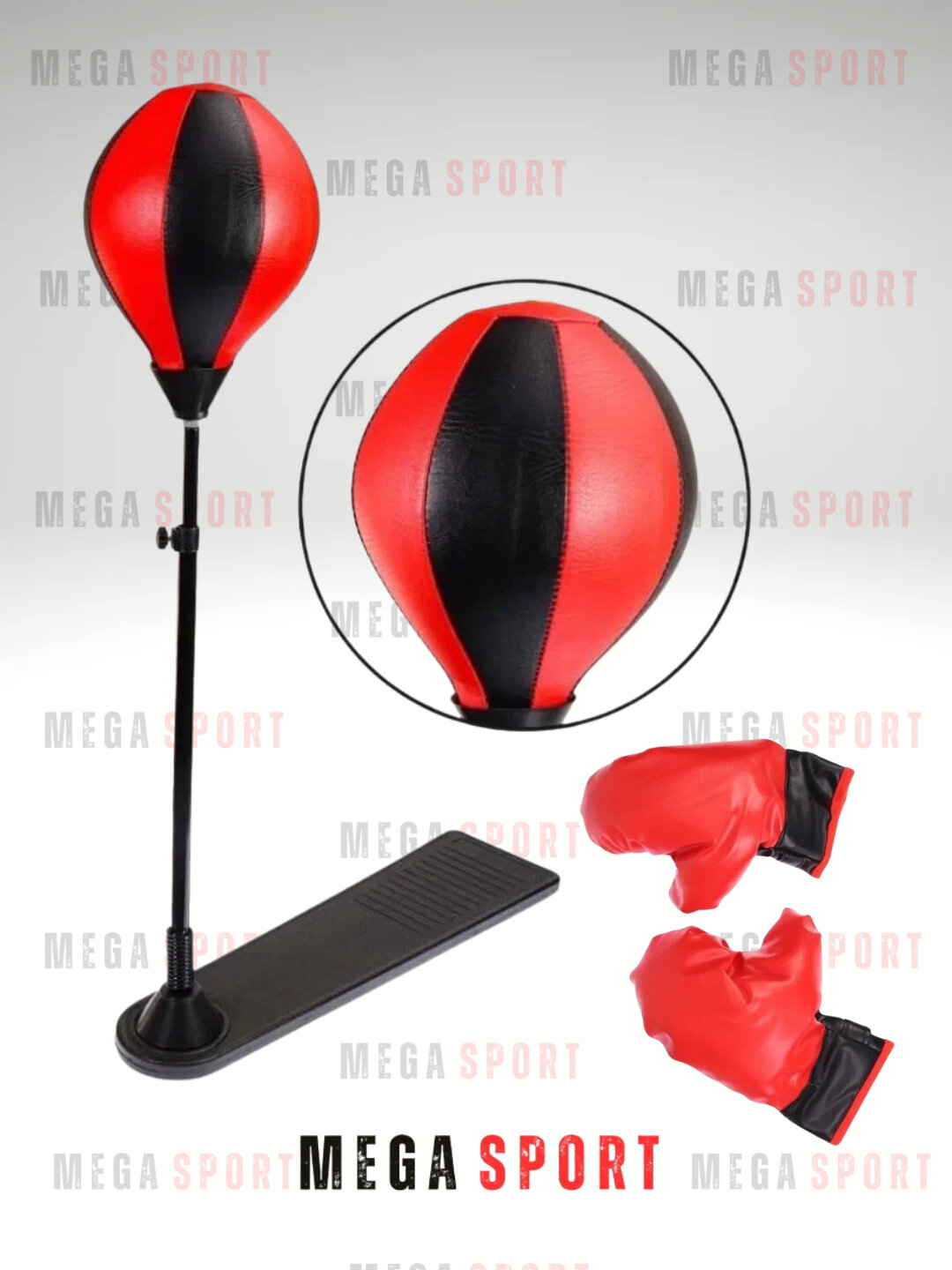 Детская боксерская груша с перчатками Boxing Game — фото 1