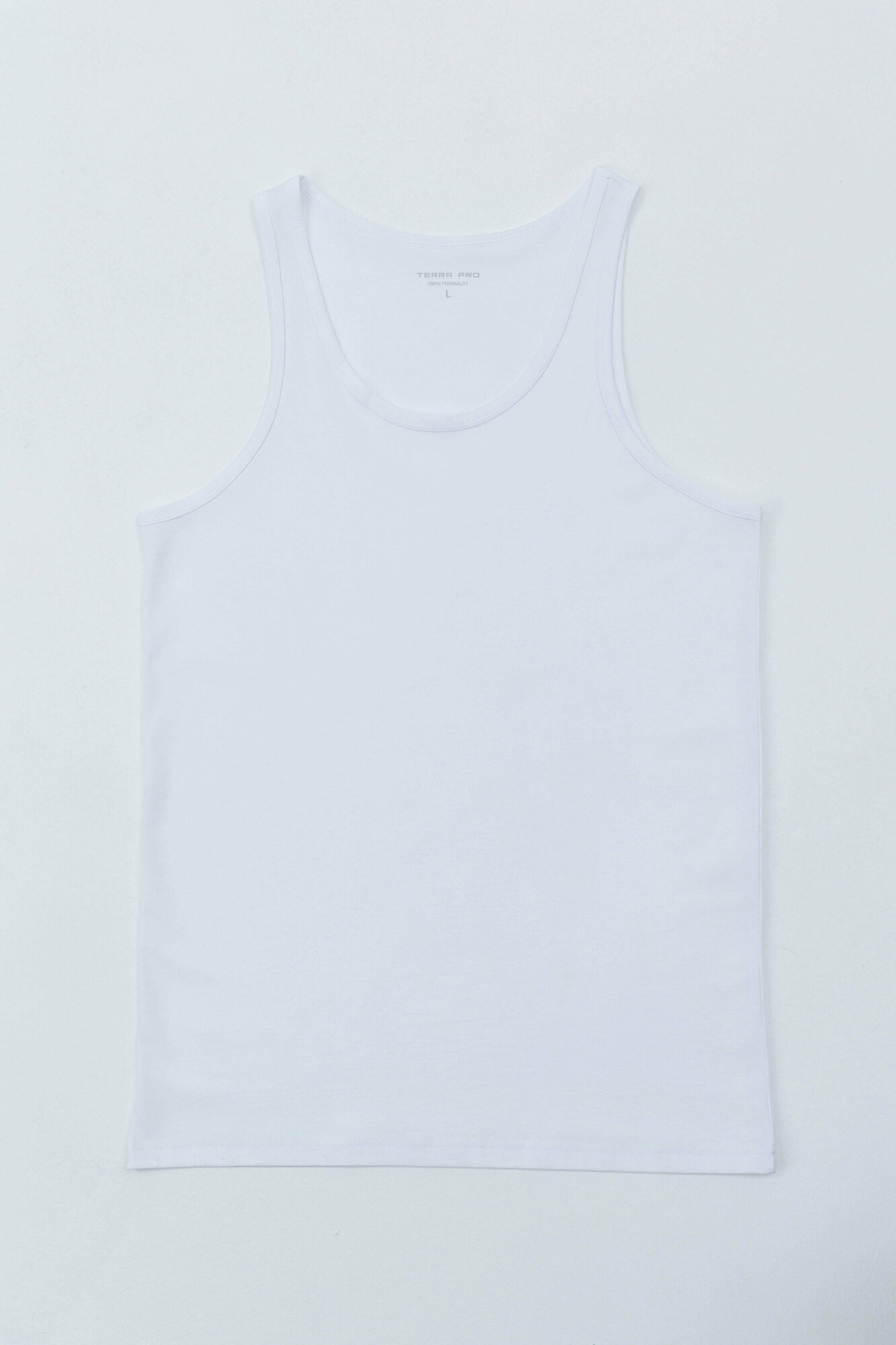 Майка TERRA PRO, размер L, white — фото 1