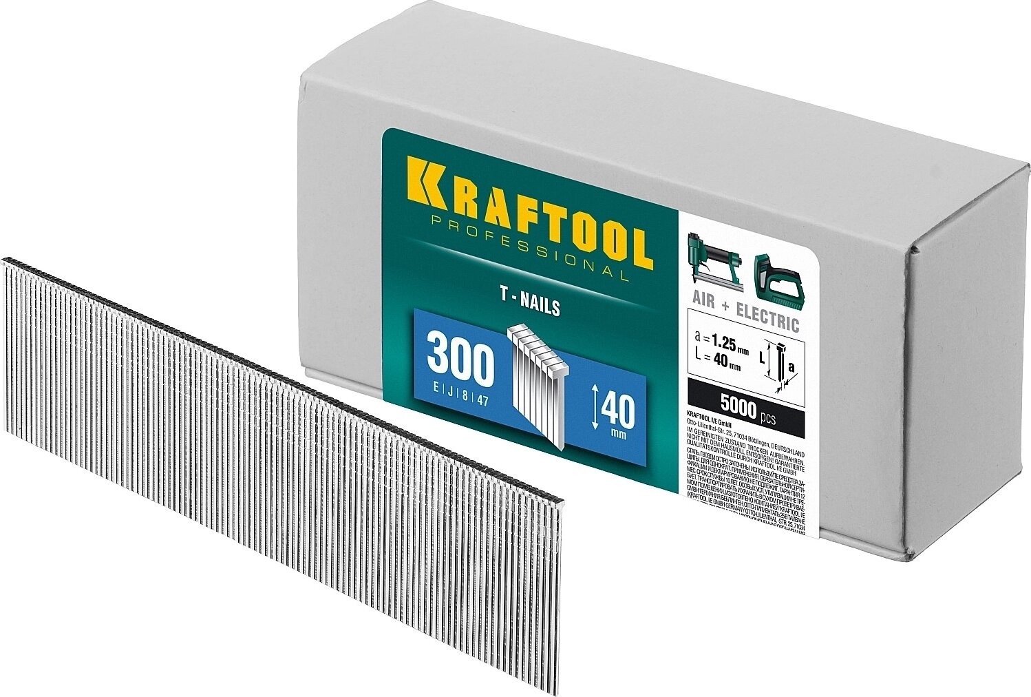 Гвозди для нейлера KRAFTOOL 31785-40