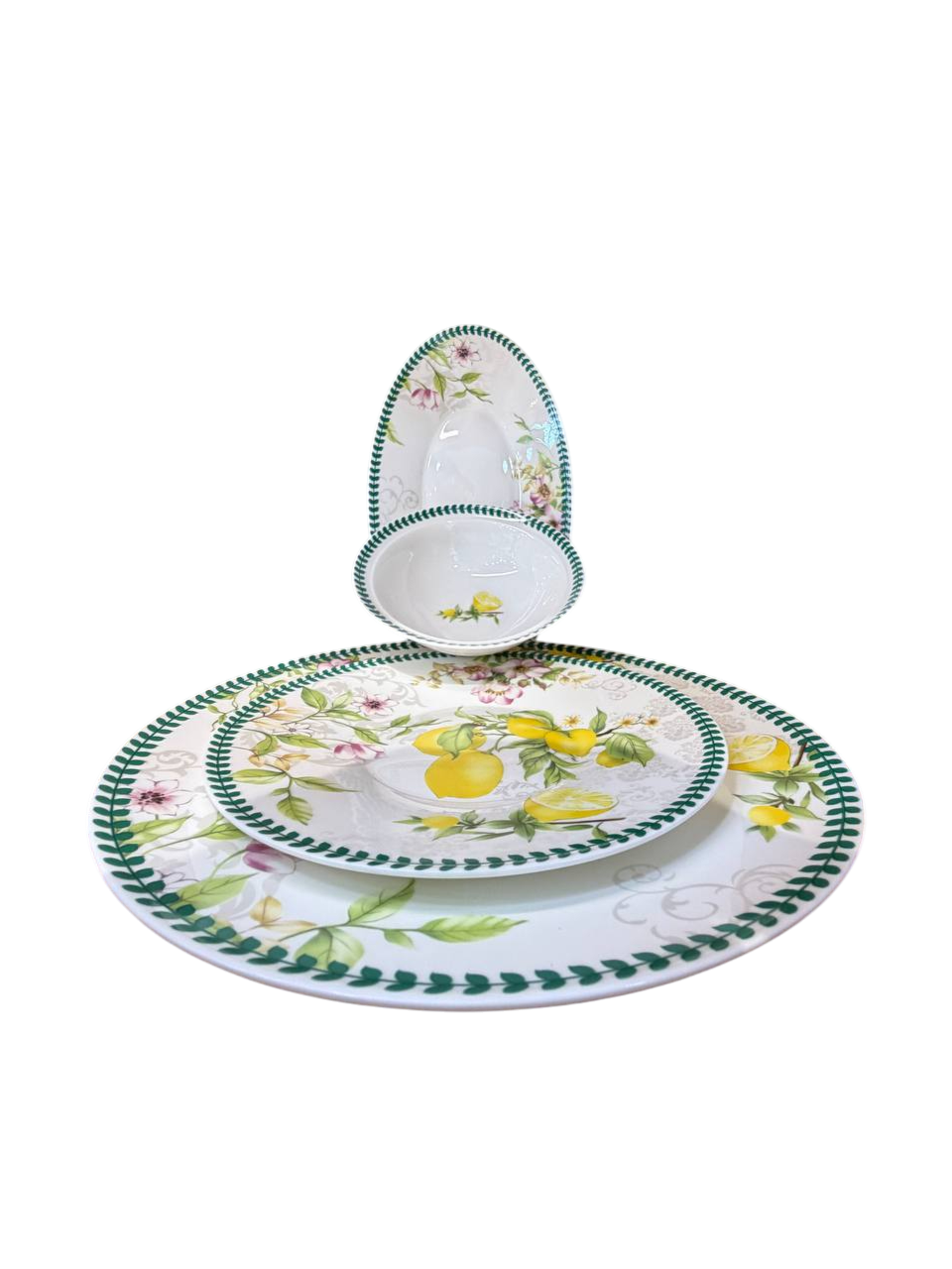 Столовый сервиз «Pearl Lemon» на 6 персон, 34 предмета — фото 1