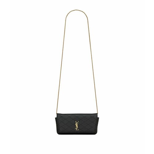 Сумка кросс-боди Saint Laurent Gaby фактура стеганая black 239000₽