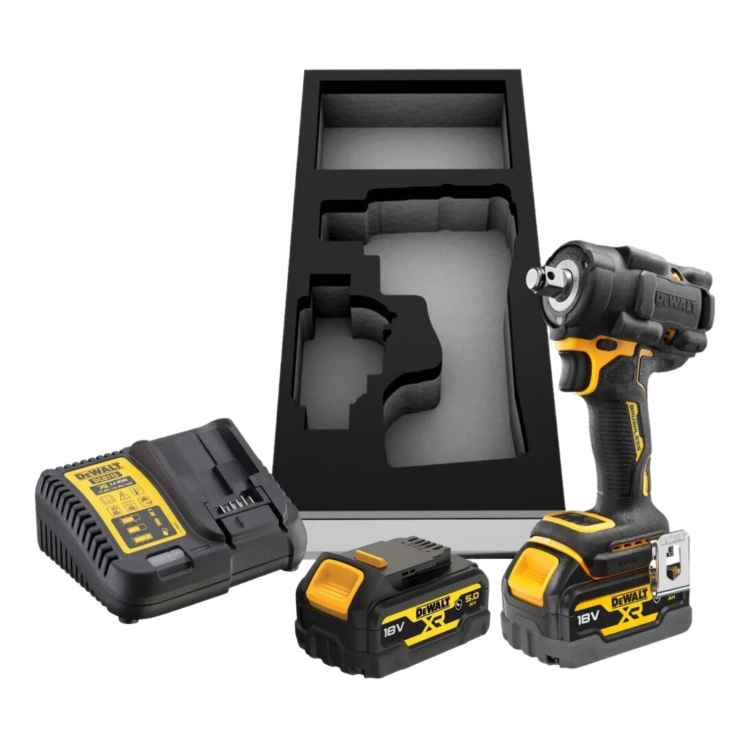 Аккумуляторный ударный гайковерт DeWalt DCF921P2G-QW