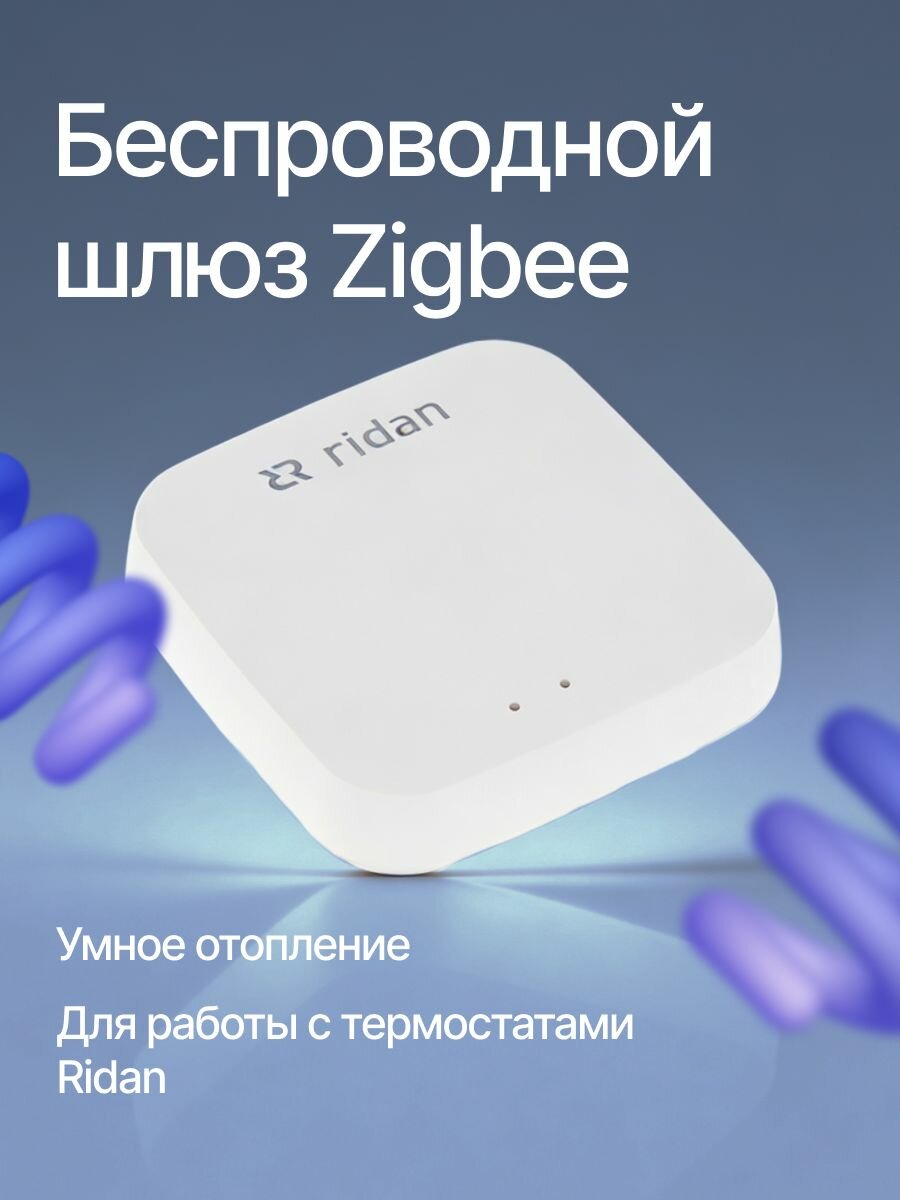 Шлюз управления Ridan SmartHeat 014G2401R Zigbee Wi-Fi умный дом, до 32 устройств