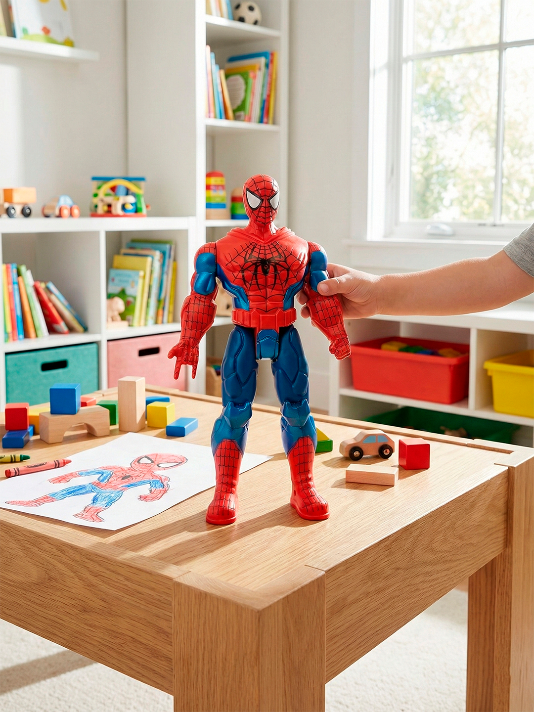 Фигурка супергероя для активных и сюжетных игр детей. — фото 1