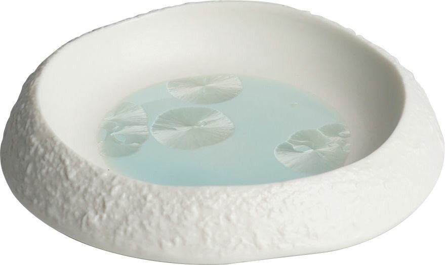 Салатник с текстурным бортом Home Chef Frost, 18х2.5 см