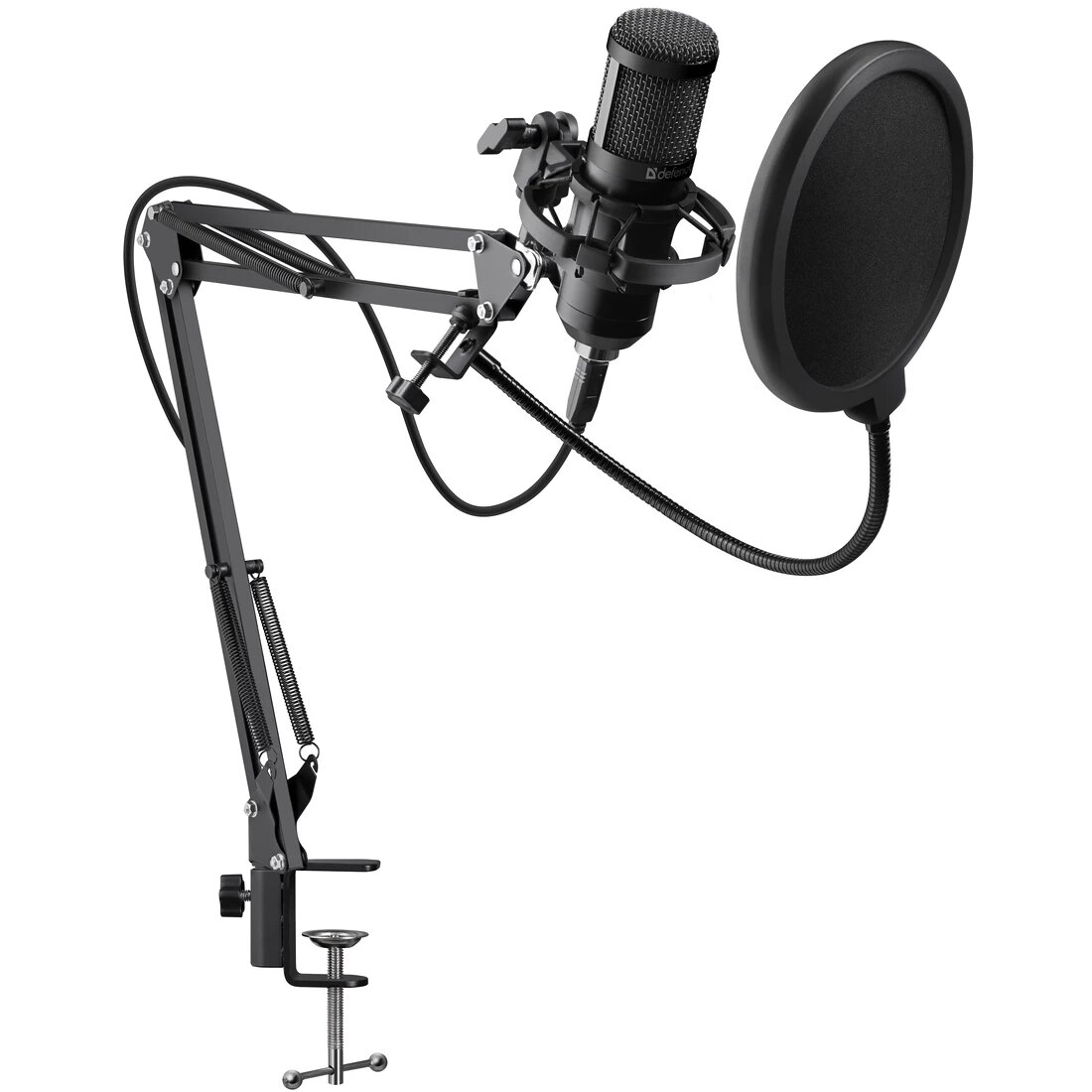 Микрофон Defender Space GMC 450, игровой, стрим, USB, чёрный-test