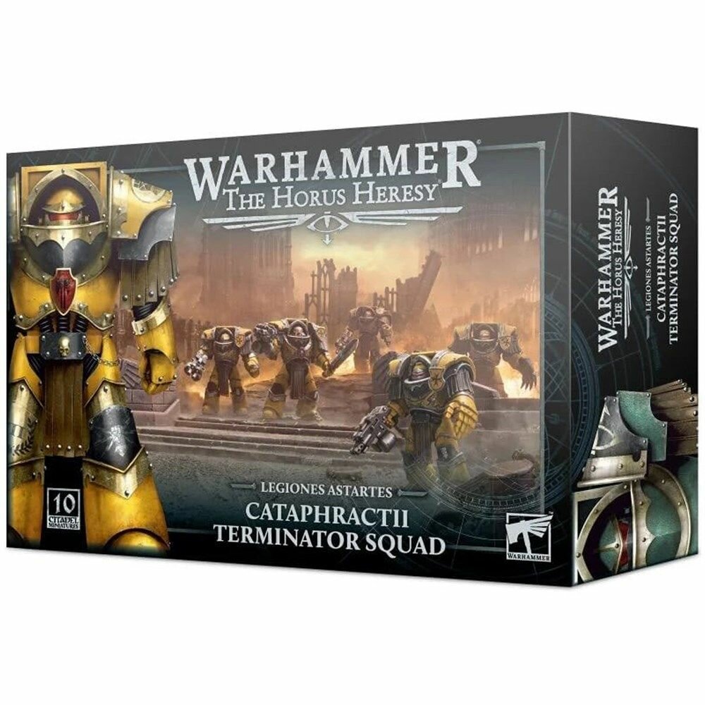 Набор Миниатюр Cataphractii Terminator Squad Warhammer 30000 — фото 1