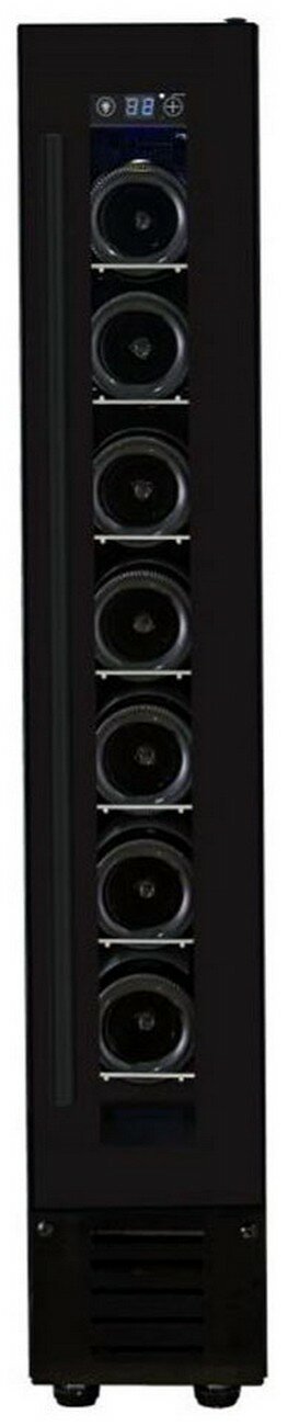 Встраиваемый винный шкаф Cellar Private CP007B 18л 7 бутылок, черный