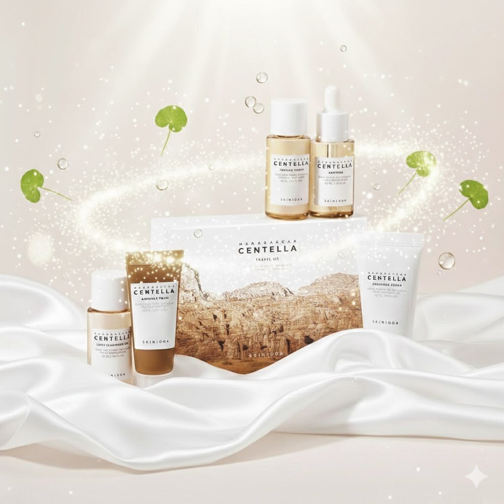 Набор SKIN1004 Madagascar Centella, 5 миниатюр, для путешествий — фото 1