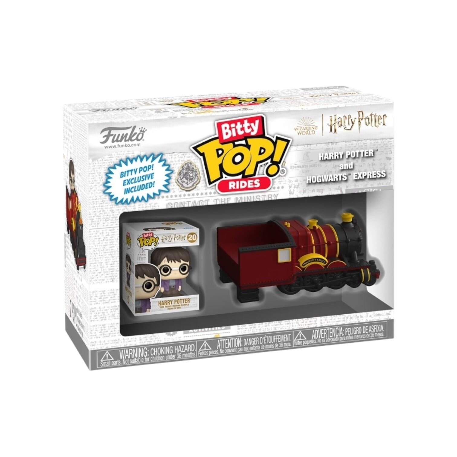 Набор фигурок Funko Bitty POP! Rides: Harry Potter - Hogwarts Express 83622 Хогвартс Экспресс, 2 шт — фото 1