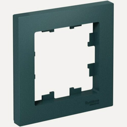 Изображение товара Рамка Systeme Electric (schneider Electric) SCHNEIDER ELECTRIC ATLASDESIGN, изумруд 1-постовая, ATN000801