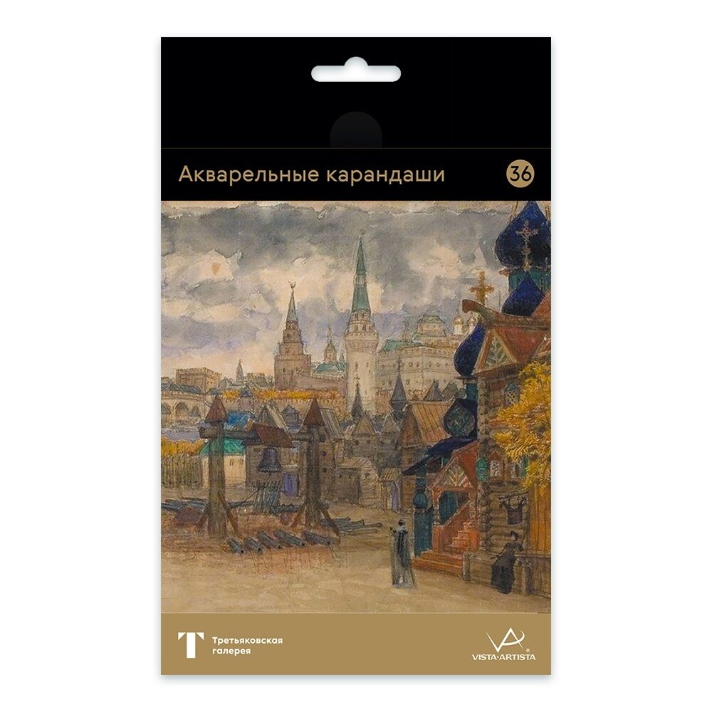 Акварельные карандаши Vista-Artista Extra Fine, 4 набора, 36 цветов, Васнецов, 04 (GTG-WPS-36)