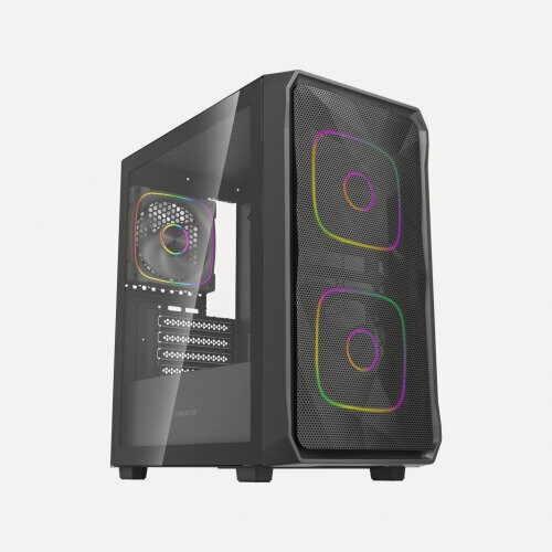 Изображение товара Корпус Powercase Mistral SM06 ARGB, черный