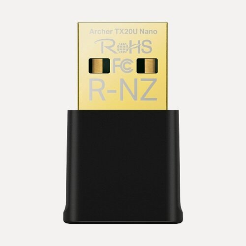 Изображение товара Сетевой адаптер WiFi TP-LINK Archer TX20U Nano USB 2.0, USB Type-A 0 5 ГГц, 2.4 ГГц