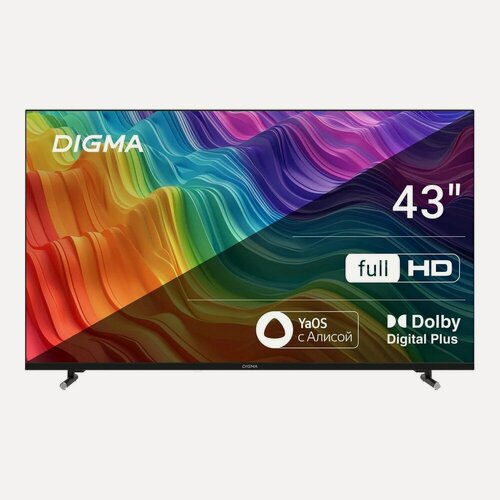 Изображение товара 43" Телевизор Digma DM-LED43SBB33 Black