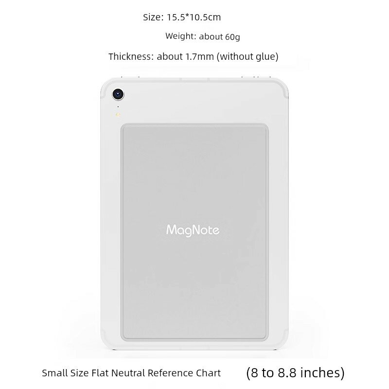 Магнитный кожаный стикер для Red Magic 3/5 Pro, серый цвет, совместимость