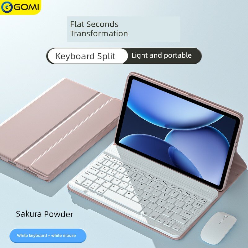 OPPO Pad 3 Pro Сакура-розовый с белой клавиатурой и мышью - Минималистичный дизайн для выгодного приобретения
