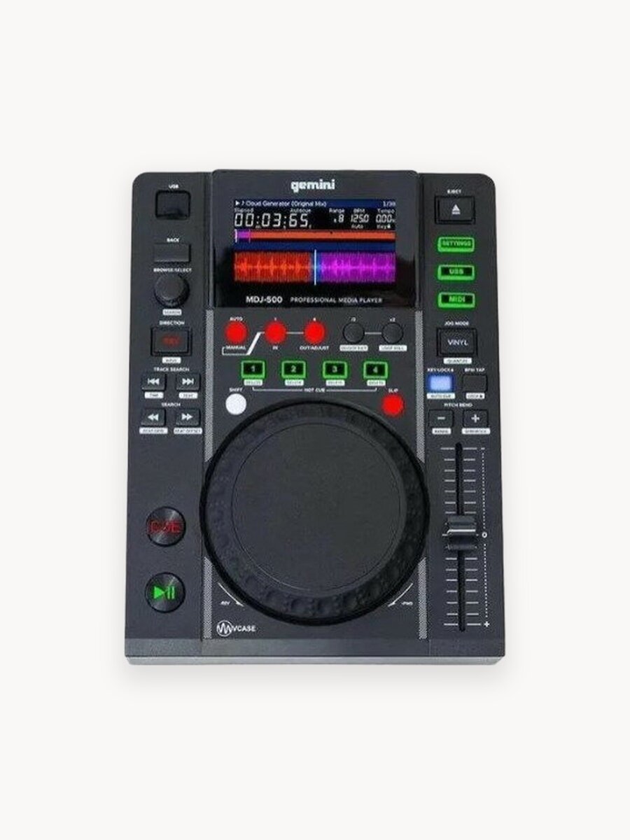 DJ контроллер Gemini MDJ-500