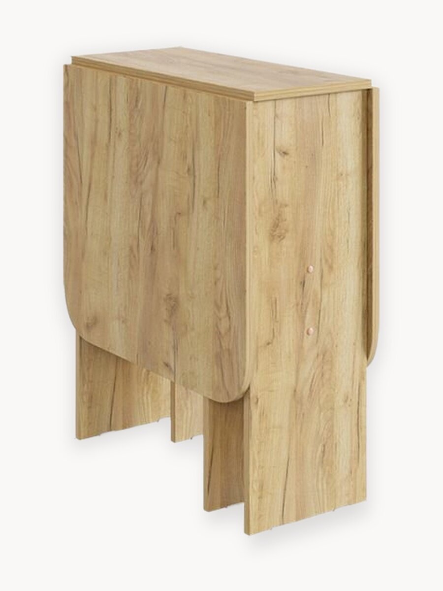 Стол-книжка раскладной "Мечта", дуб крафт золотой, 131*60*75 см, Mebelson