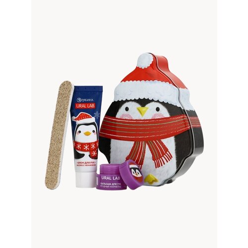 URAL LAB Милые Персы Набор Let it Snow, бальзам для губ, крем для рук и пилочка 10892275