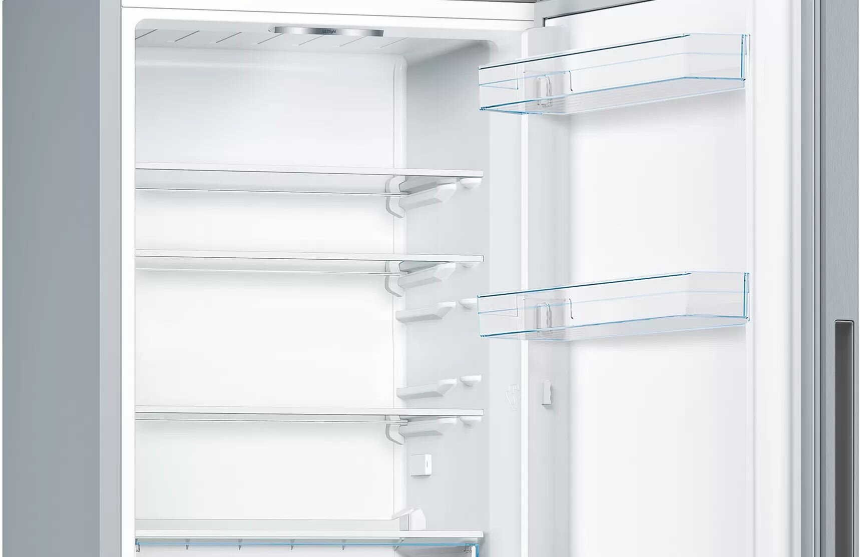 Холодильник Bosch KGV332LEA, серебристый - фотография № 3