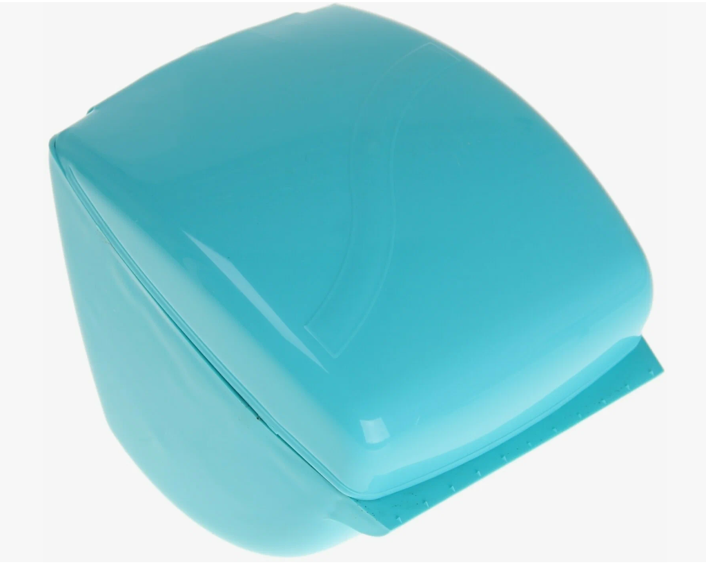Диспенсер для туалетной бумаги рулонной Мультипласт "Волна", пластик (MPG020462)