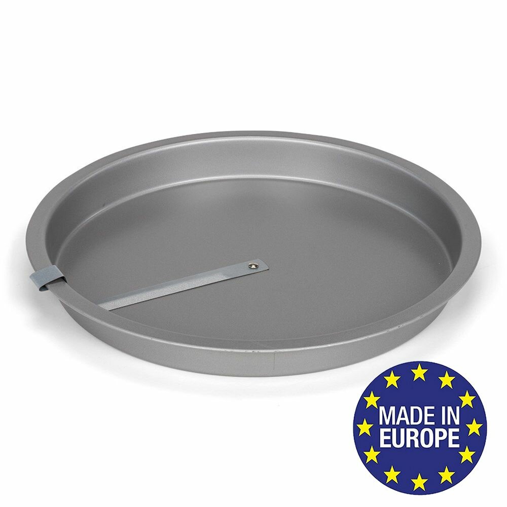 Форма для выпечки круглая со встроенным ножом-выталкивателем Patisse Silver 23х2.5 см