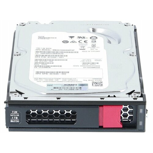 Серверный жесткий диск 871332-001 HP G10 1TB 6G 72K 35 SATA LPc 1750000₽