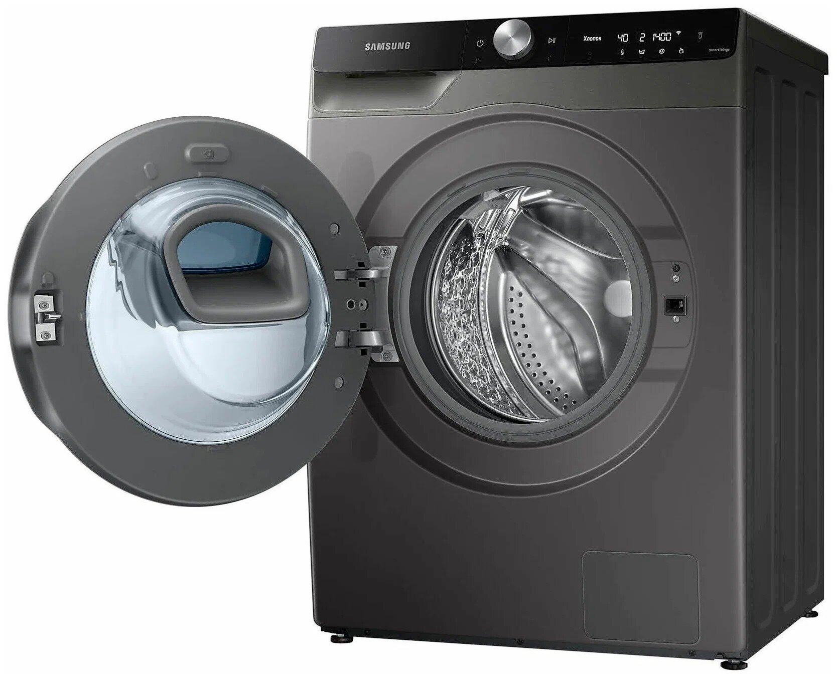 Стиральная машина Samsung WD10T754CBX/LD, с фронтальной загрузкой, 10.5кг - фото №2