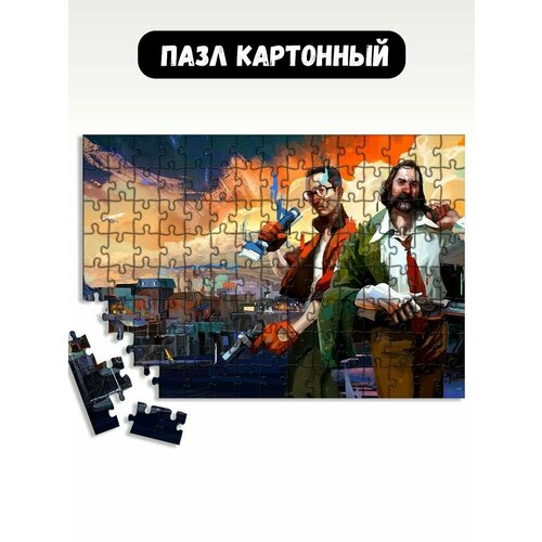 Пазл картонный 29x20 см игры диско элизиум - 18185