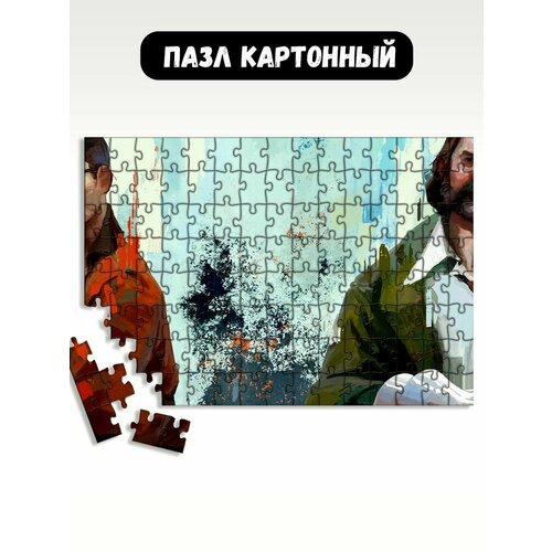 Пазл картонный 29x20 см игры диско элизиум - 18183