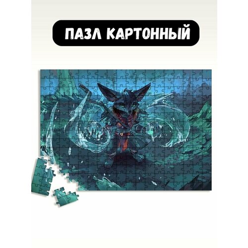 Пазл картонный 39,5х28 см игры world of warcraft dragonflight - 18141