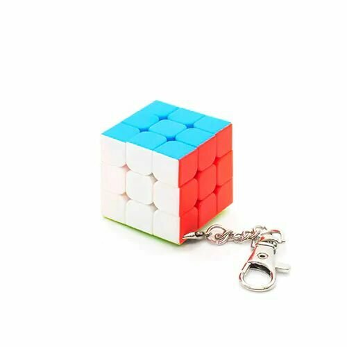 Брелок Кубик Рубика / Block Puzzle 3x3 / Антистресс головоломка