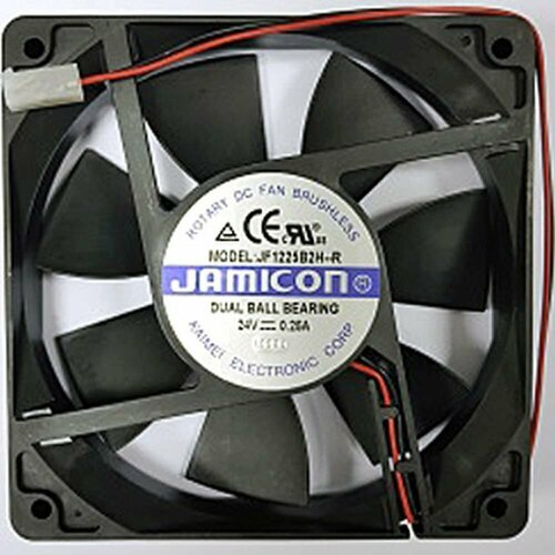 Вентилятор JAMICON JF1225B2H вентилятор для корпуса jamicon kf0610b1h r черный